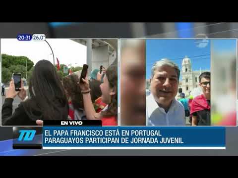 Francisco en Portugal para la Jornada Mundial de la Juventud