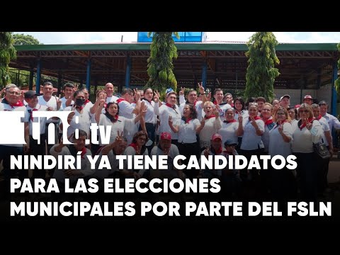 Estos son los candidatos de la Alianza FSLN – Unida Nicaragua Triunfa en Masaya - Nicaragua