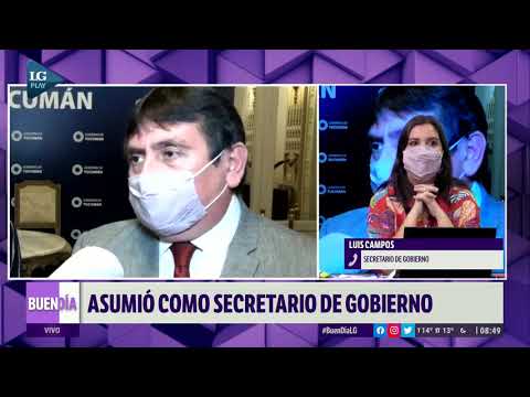 Cambios en el Poder Ejecutivo: Luis Campos asumió como el nuevo secretario de Gobierno