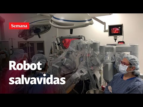 Da Vinci, el robot que SALVA VIDAS en Colombia