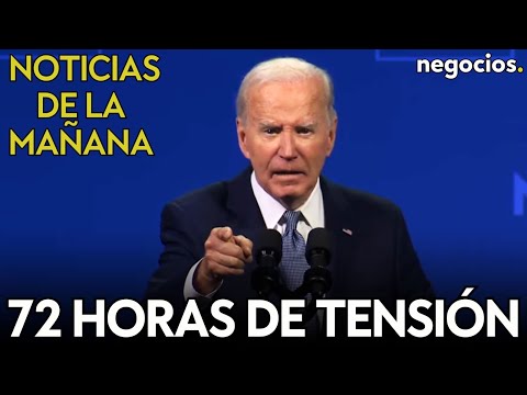 NOTICIAS DE LA MAÑANA | 72 horas de tensión: ¿Biden renunciará?, Von der Leyen reelegida y Zelensky