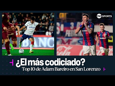 ¿El jugador más codiciado del fútbol argentino? Los 10 mejores goles de Adam #Bareiro en #SanLorenzo