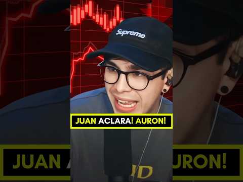 Juan Guarnizo habla de la POLÉMICA con AURON! #juansguarnizo #auronplay #noticias #shorts