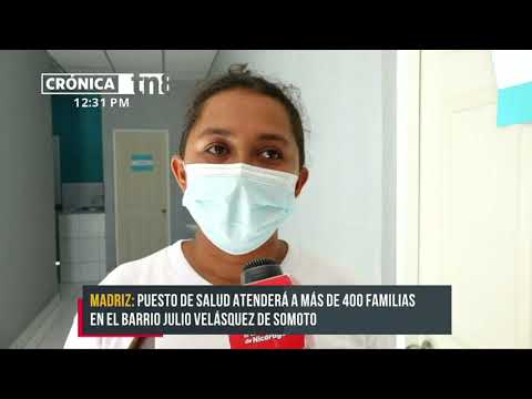 Nuevo puesto de salud para atender a familias en Somoto - Nicaragua