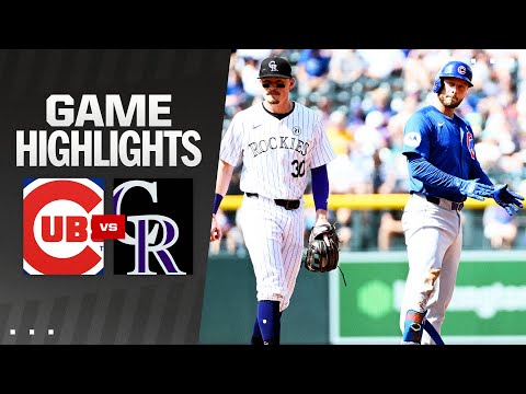 Cubs vs. Rockies Game Highlights (9/15/24) | MLB Highlights