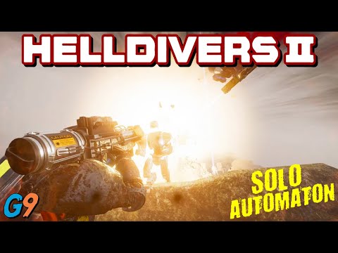 Helldivers 2 - Prosperity, Liberty and Degeneracy (Solo Automaton Mayhem)