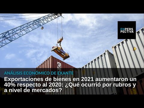 Exportaciones de bienes en 2021 aumentaron un 40% respecto al 2020: Análisis de Exante