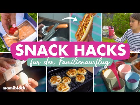 Picknick Hacks 2 Go 🤗💡| Familienausflug | Outdoor | Mom Hacks | Snack Hacks | mamiblock