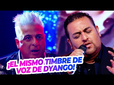 ¡LA MISMA VOZ! El imitador de Dyango dejó al jurado boquiabierto con su gran imitación