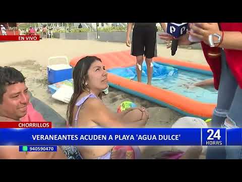 Chorrillos: Así despiden el 2023 en playa “Agua Dulce”