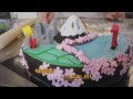 Paint Cakes - Gâteau sur le thème du Japon