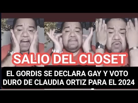 El gordo se declara GAYtore y voto duto de Claudia Ortiz