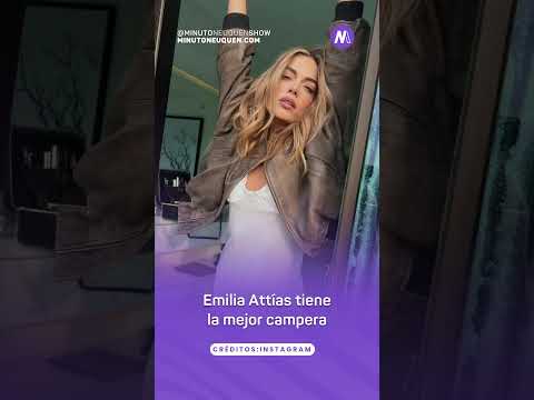 Emilia Attías tiene la mejor campera- Minuto Neuquén Show