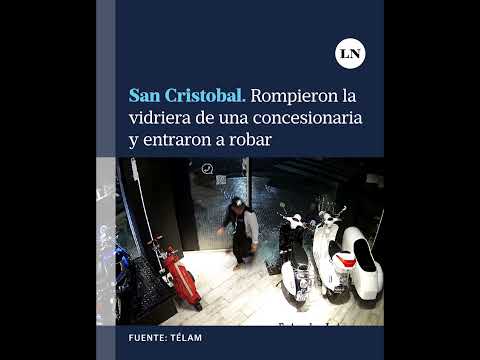 Robo en San Cristóbal: entraron a una concesionaria y se llevaron monopatines eléctricos y una PC