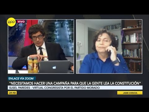 Susel Paredes: “que falta de amor por la patria para votar por personas ligadas a la delincuencia”
