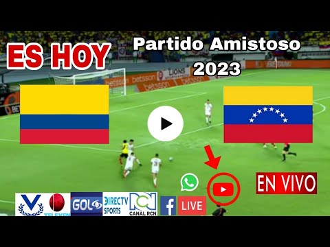 Colombia vs. Venezuela en vivo, donde ver, a que hora juega Colombia vs. Venezuela Amistoso 2023