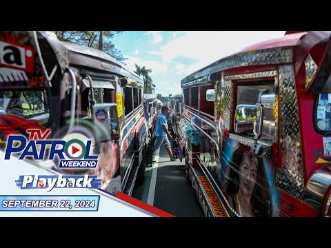 TV Patrol Weekend Playback | September 22, 2024