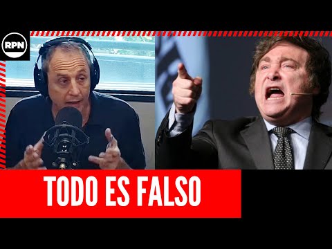 TENEMBAUM dejo en OFFSIDE A Milei, CUESTIONÓ el dato de 0 % de inflación: “TODO FALSO”