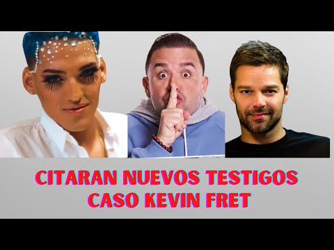 Caso Kevin Fret preparan nueva ronda de citaciones y descarguita para Ricky Martin y Molusco