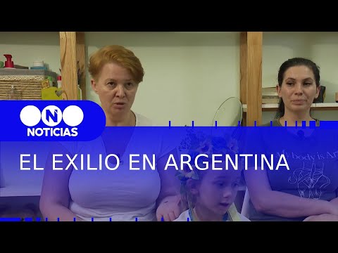 GUERRA RUSIA-UCRANIA: el exilio en Argentina - Telefe Noticias