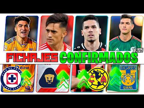 FICHAJE B0MBA DEL AMÉRICA | JESÚS GALLARDO A CHIVAS | RUMORES Y FICHAJES APERTURA 2024 | LIGA MX