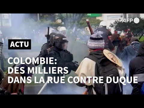 Colombie: affrontements entre manifestants et policiers | AFP