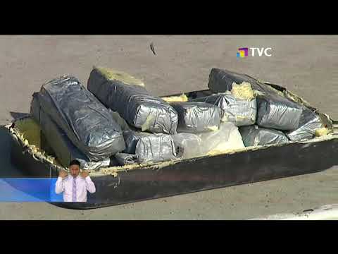 Dos toneladas de cocaína fueron incautadas en Manabí