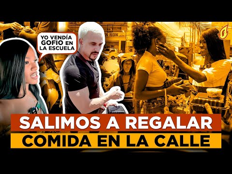 SALIMOS A REGALAR COMIDA EN LA CALLE!! LA PIRY CUENTA VENDÍA GOFIO EN LA ESCUELA PARA PODER COMER