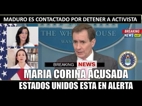 URGENTE! REGIMEN acusa a Maria Corina de magnicidio a Maduro segun Rocio San Miguel EEUU en ALERTA