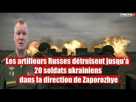 Les artilleurs Russes détruisent jusqu'à 20 soldats ukrainiens dans la direction de Zaporozhye
