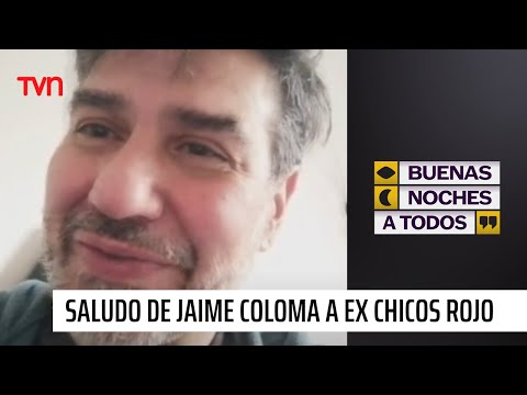 El particular saludo de Jaime Coloma que sacó carcajadas a exintegrantes de Rojo | BNAT