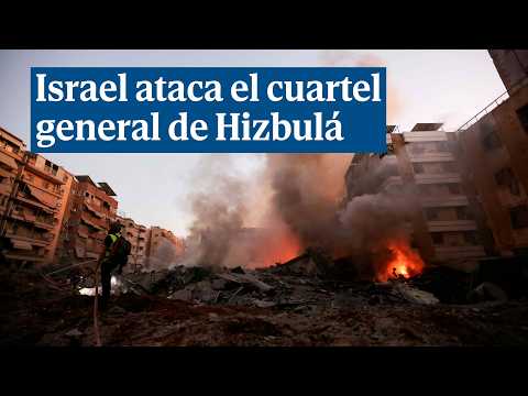 Israel ataca el cuartel general de Hizbulá en Beirut