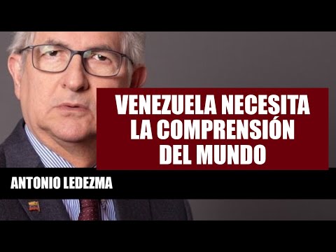 VENEZUELA NECESITA LA COMPRENSIÓN DEL MUNDO  Importante mensaje a todo el país