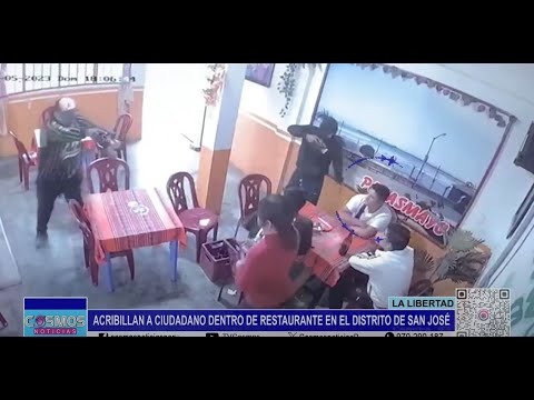 La Libertad: acribillan a ciudadano dentro de restaurante en el distrito de San José