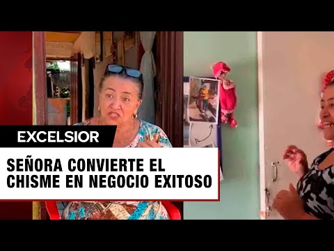 Señora chismosa hace del chisme un negocio en su barrio y ya se compró dos casas