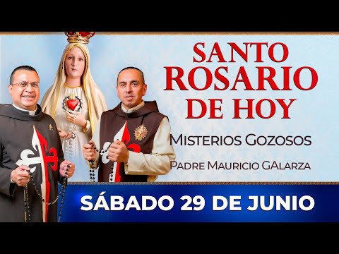 Santo Rosario de Hoy | Sábado 29 de Junio - Misterios Gozosos #rosario #santorosario
