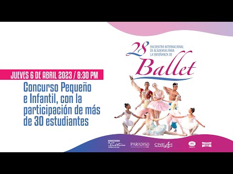 Primer Dia de Concurso Pequeño e Infantil desde el Teatro Martí, La Habana Cuba, abril 2023