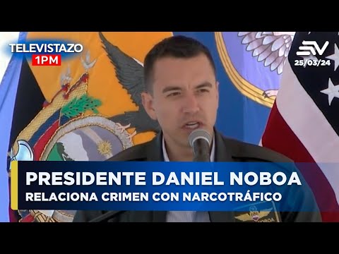 Noboa relaciona el crimen de la alcaldesa con el narcotráfico | Televistazo | Ecuavisa
