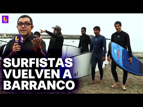 Escuelas de surf vuelven a Barranco: ¿A qué acuerdo llegaron con la alcaldesa?