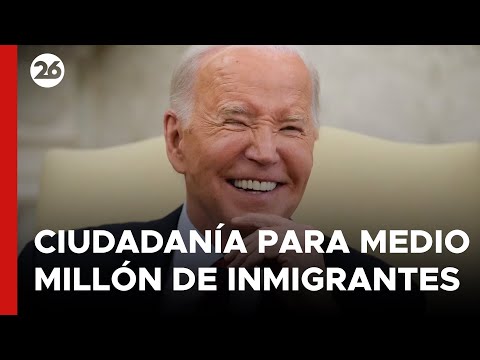 Medio millón de inmigrantes obtendrán la ciudadanía bajo el plan de Biden