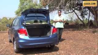 Honda Amaze Diesel test drive review in India