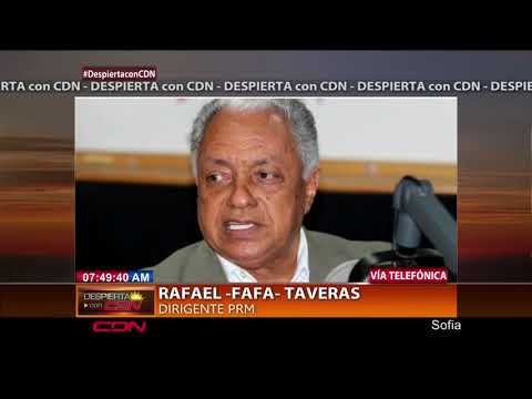 Entrevista al dirigente del PRM, Rafael Fafa Taveras en Despierta con CDN