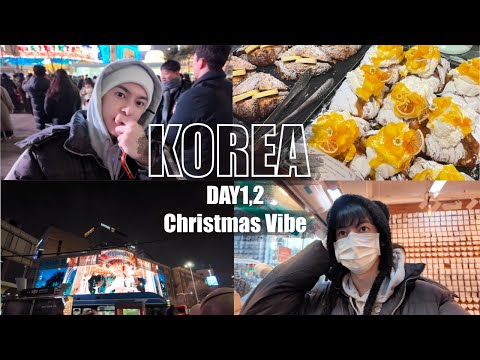 KOREAVlogDay1,2lChristmas