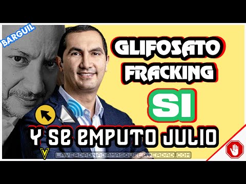 JULIO SANCHEZ  VS  SENADOR DAVID BARGUIL?SI AL FRACKING Y SI AL GLIFOSATO? Y... ®