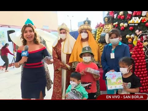Pacientes del hospital del Niño reciben obsequios de los Reyes Magos