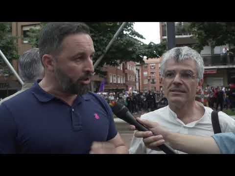 Abascal acusa a la consejería de interior del País Vasco de permitir la violencia contra VOX