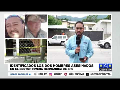 Identifican a los dos hombres asesinados en un merendero de la Rivera Hernández, SPS