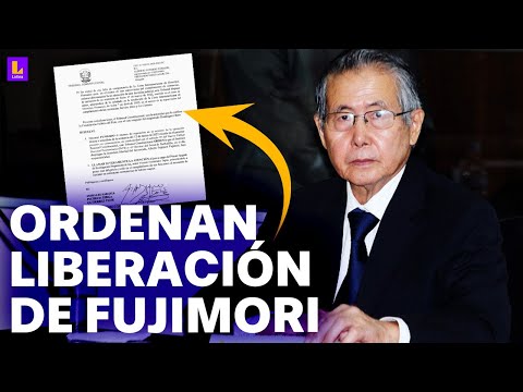Tribunal Constitucional ordena la liberación de Alberto Fujimori