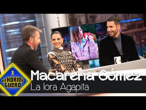 Macarena Gómez presenta a su nueva mascota, la lora Agapita - El Hormiguero