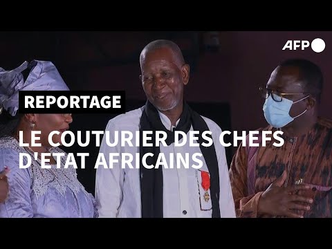 Pathé'O, le tailleur de quartier devenu couturier des chefs d'Etat africains | AFP